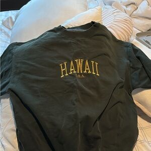 Hawaii USA Dark Green Sweatshirt